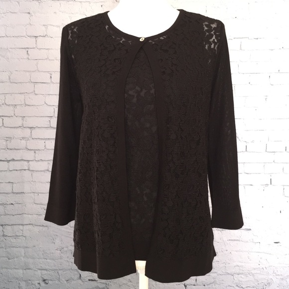 Alfani Classic Cardigan Set Size Small - Picture 2 of 8
